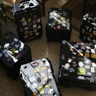 Waterproof Odyssey flight cases